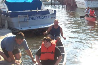 Coming back to shore